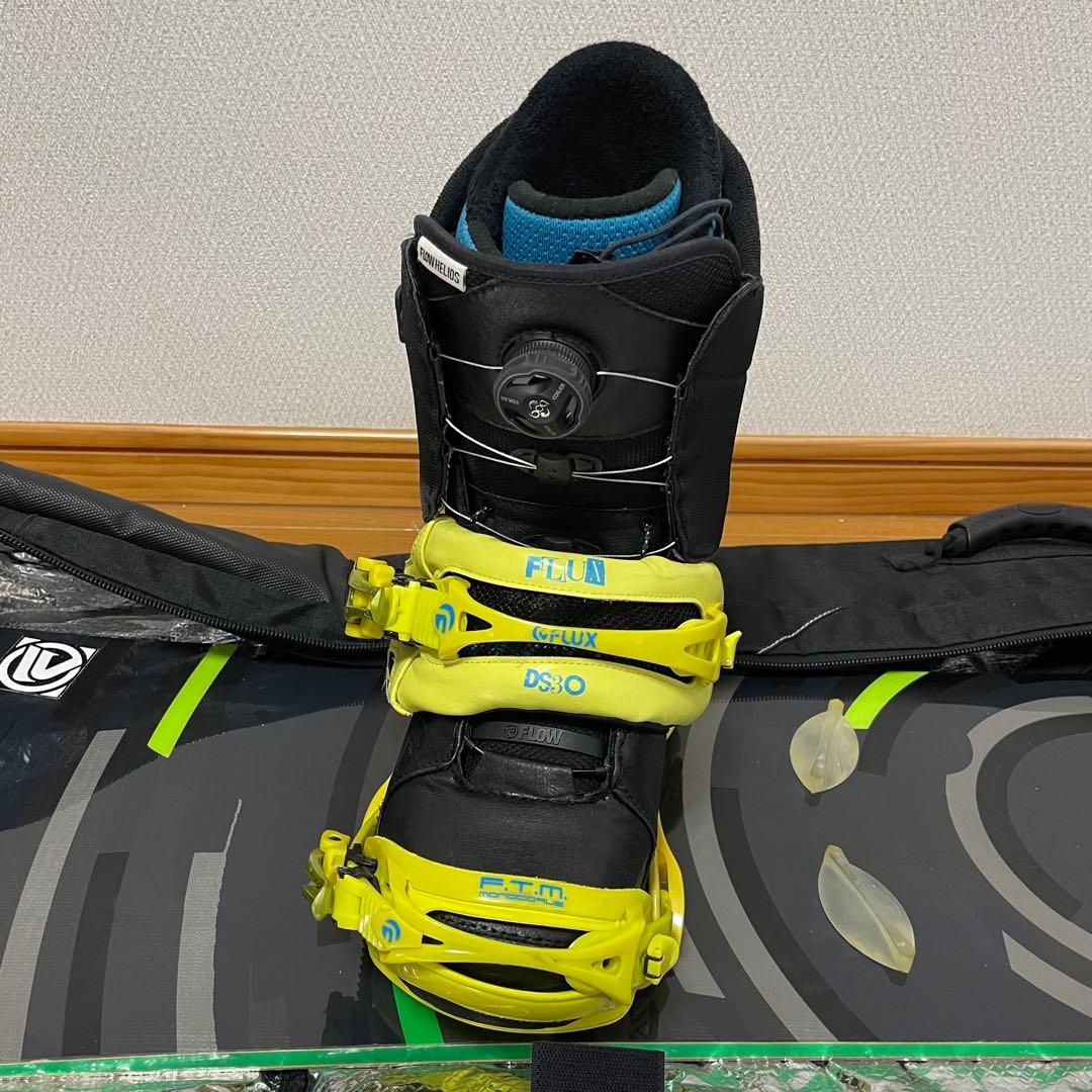 3点セット　ボードBurton160、バインFLUX 、ブーツFLOW27cm