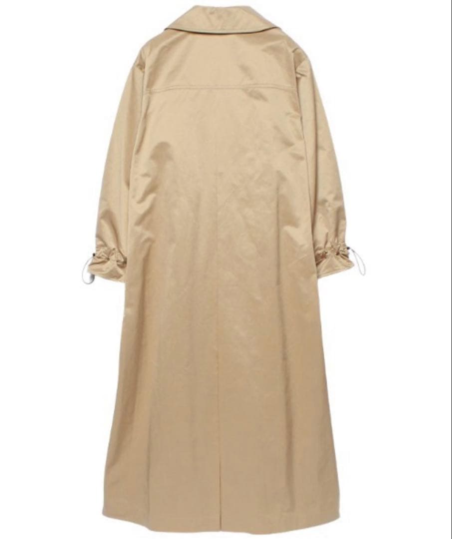 anuanボリュームスリーブトレンチコート