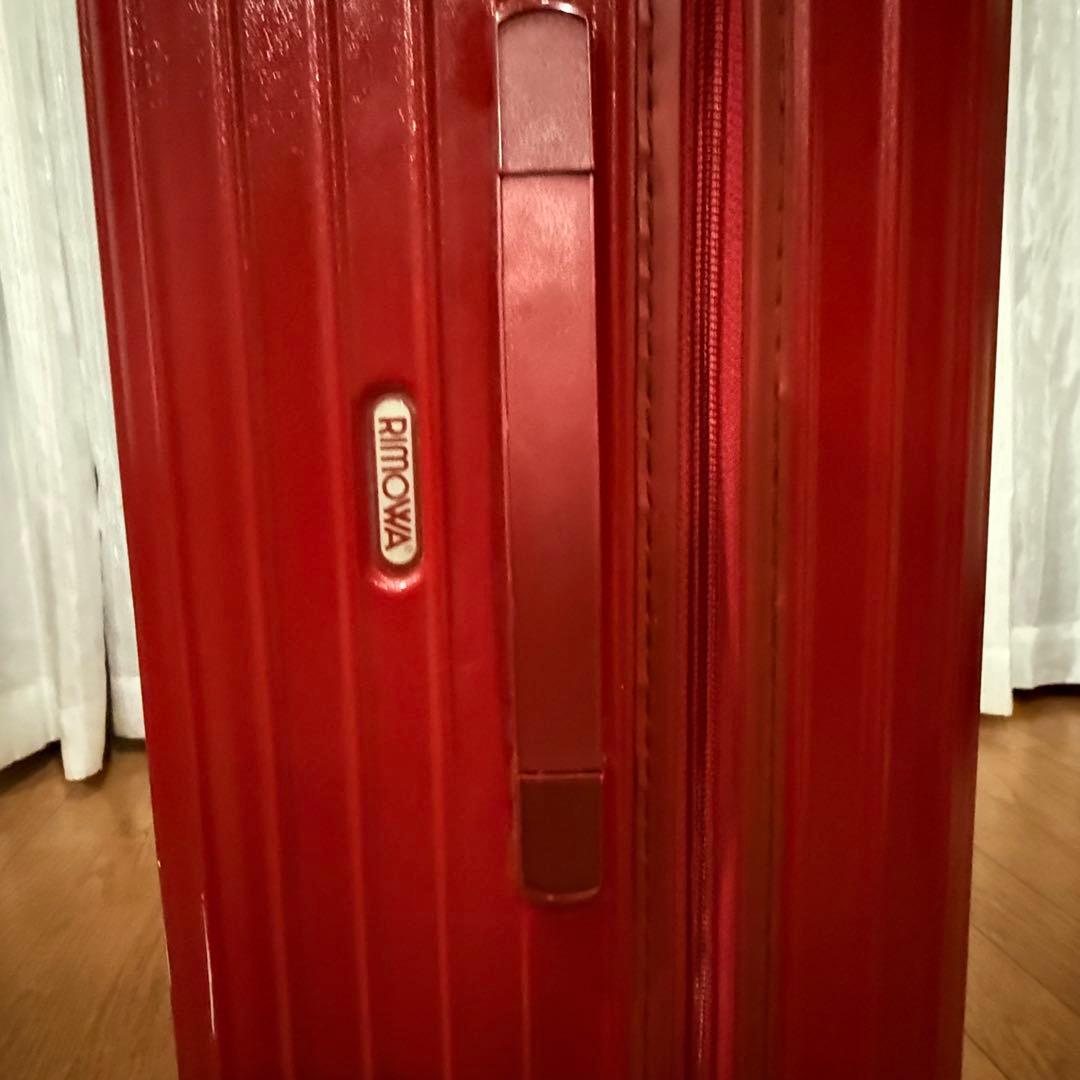❣️RIMOWA リモワ レッド キャリーケース 大型 レッド スーツケース ２輪