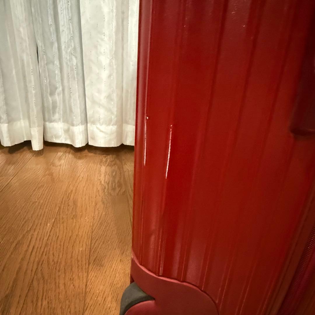 ❣️RIMOWA リモワ レッド キャリーケース 大型 レッド スーツケース ２輪