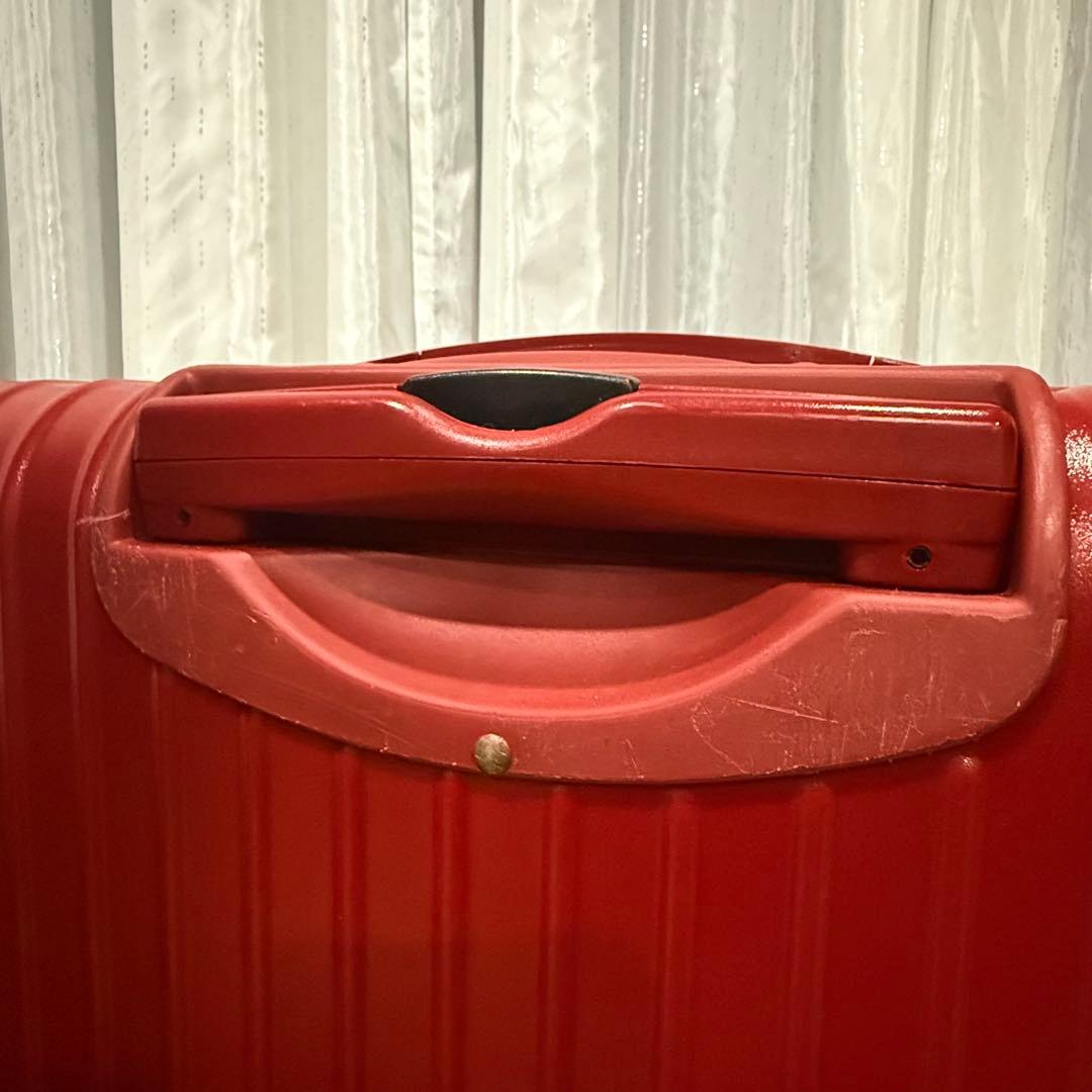 ❣️RIMOWA リモワ レッド キャリーケース 大型 レッド スーツケース ２輪