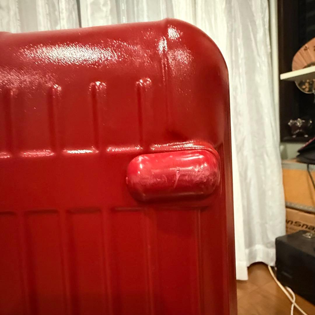 ❣️RIMOWA リモワ レッド キャリーケース 大型 レッド スーツケース ２輪