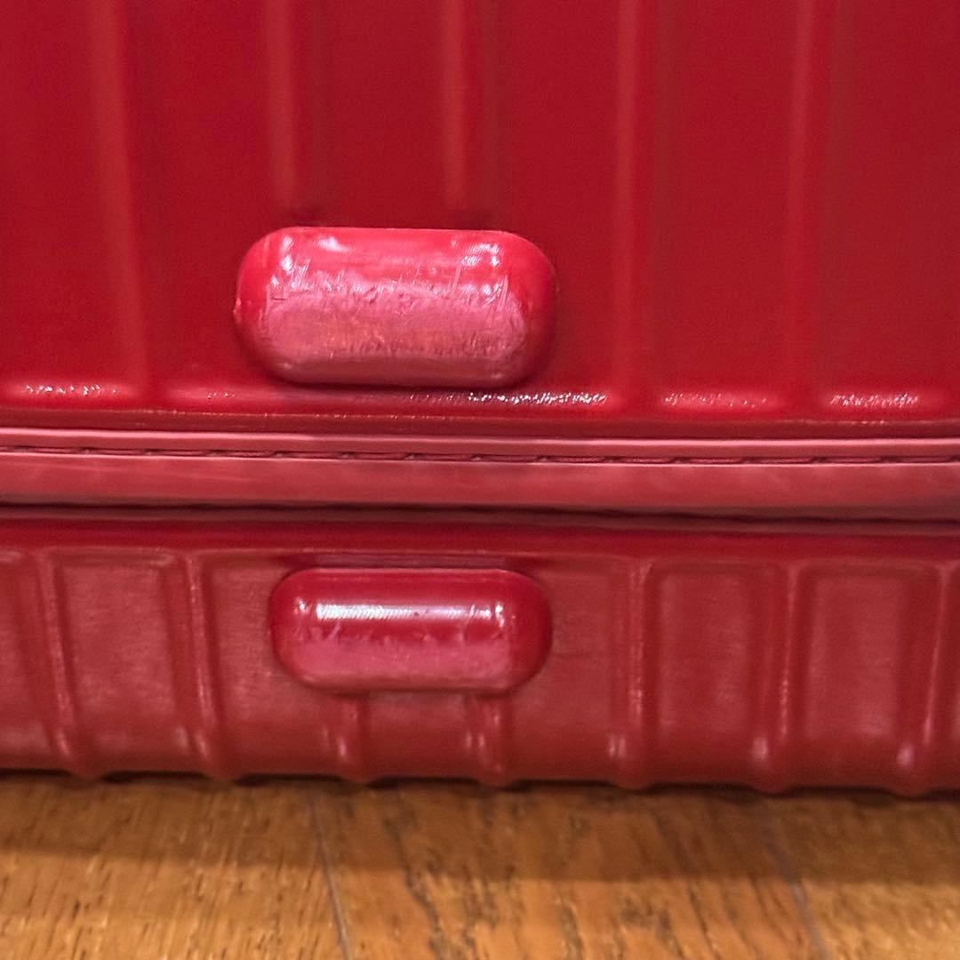 ❣️RIMOWA リモワ レッド キャリーケース 大型 レッド スーツケース ２輪