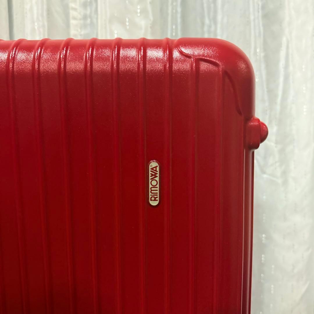 ❣️RIMOWA リモワ レッド キャリーケース 大型 レッド スーツケース ２輪