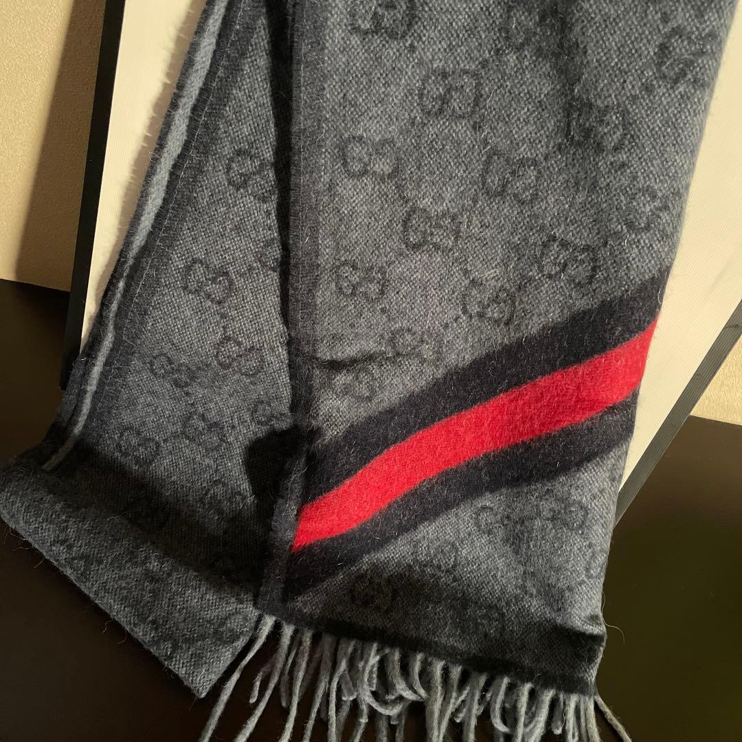 最終値下げ♡GUCCI♡ マフラー新品 メンズ レディース ユニセックス