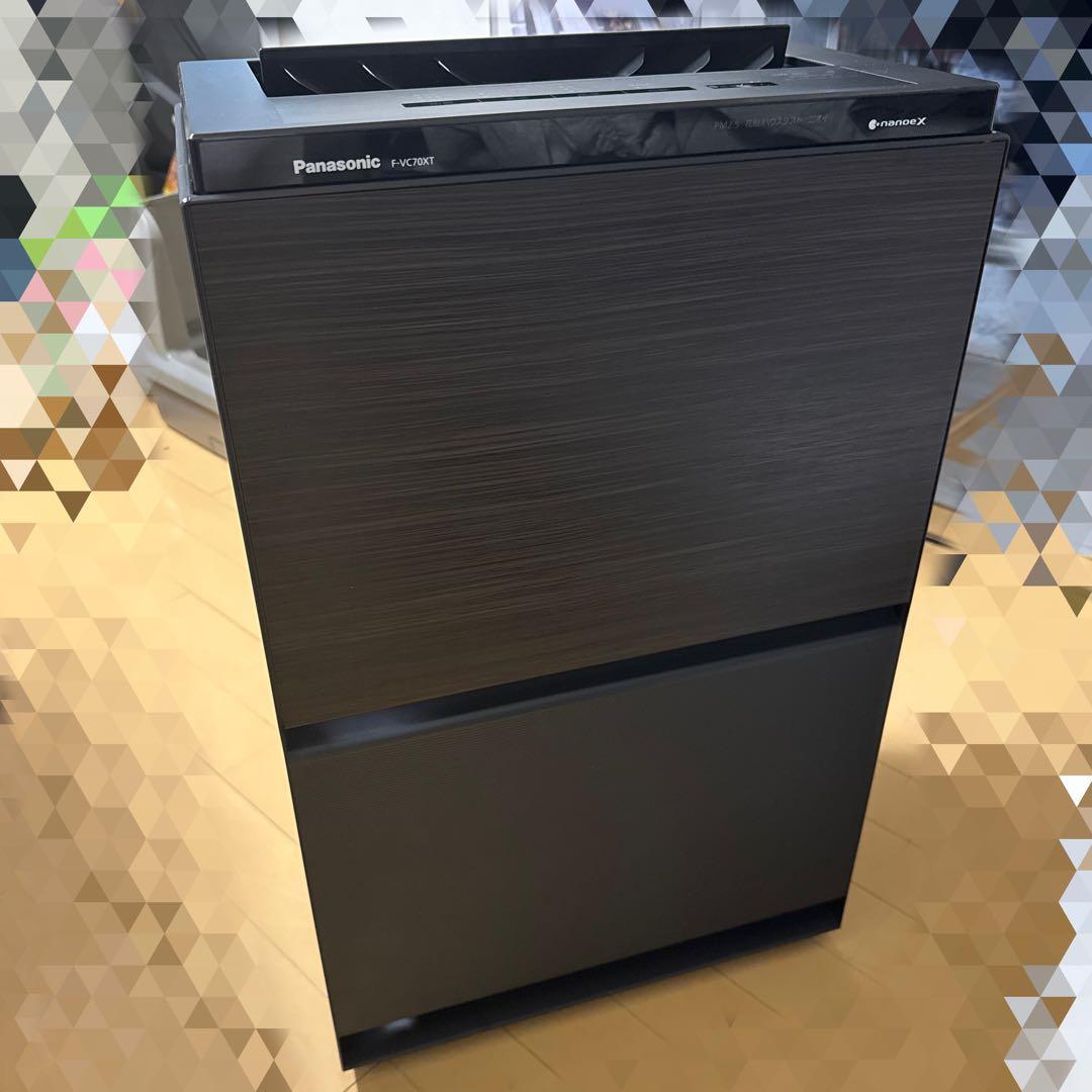 Panasonic 加湿空気清浄機 木目調 F-VC70XT