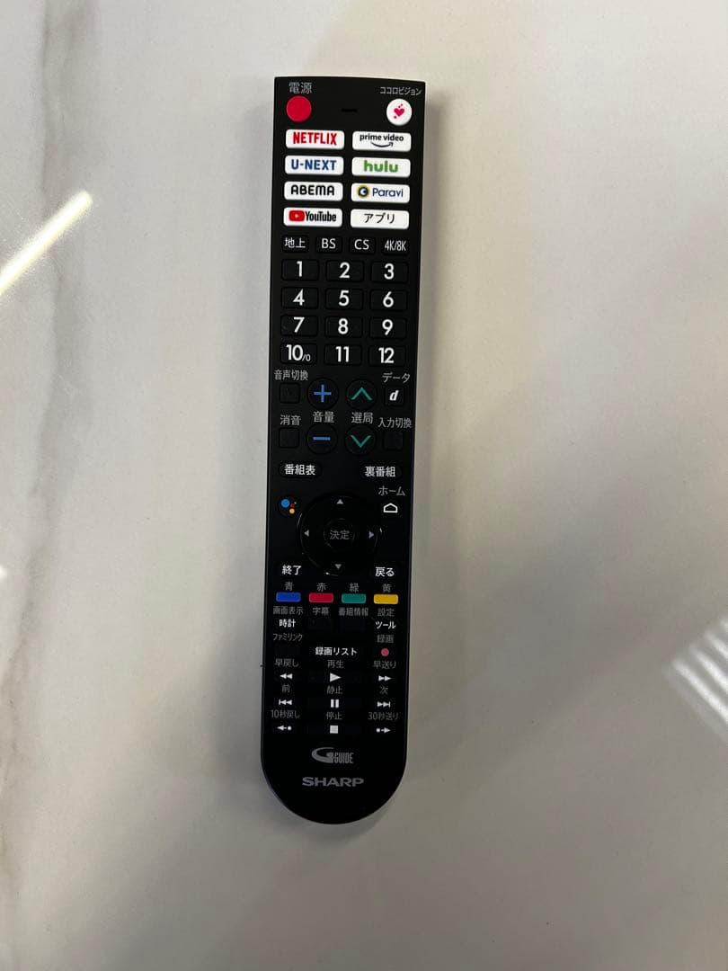 SHARP 65インチ液晶スマートテレビ 8T-C65DX1 2021年