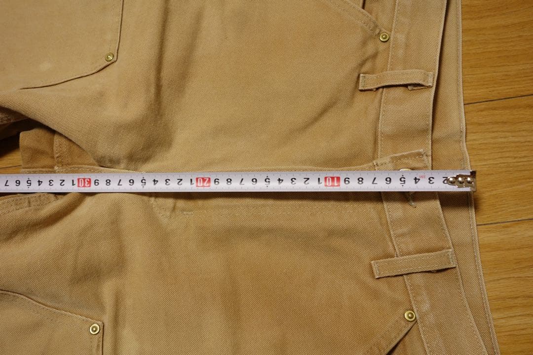 31x30 Carhartt パンツB01 BRN ダブルニー