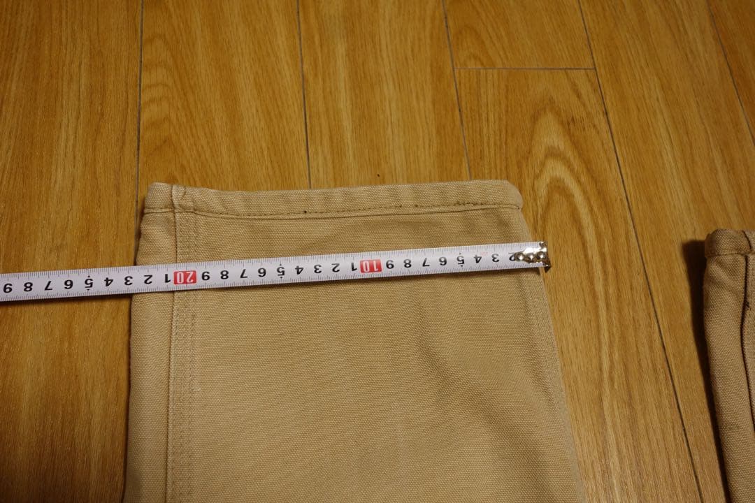 31x30 Carhartt パンツB01 BRN ダブルニー