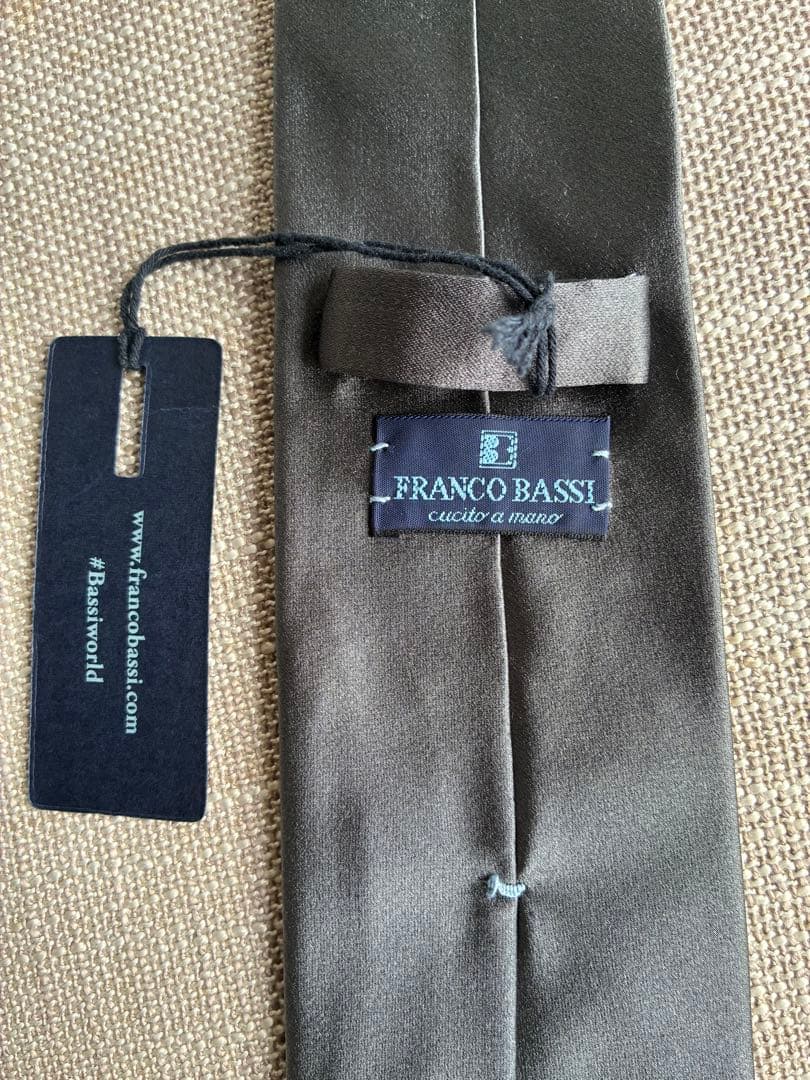 新品 FRANCO BASSI フランコ バッシ　ネクタイ