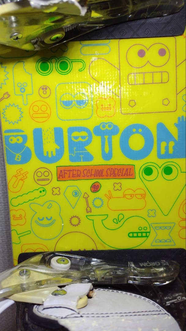 写真のリグレットリール付き★BURTON AFTERSCHOOL　90 センチ