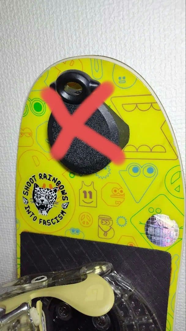 写真のリグレットリール付き★BURTON AFTERSCHOOL　90 センチ