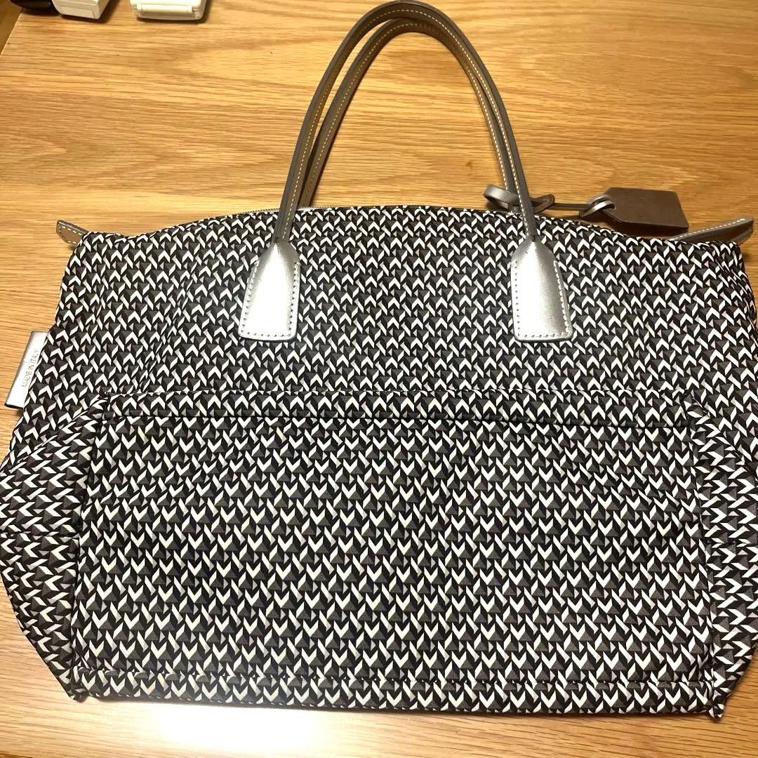 断捨離部様。ロベルタピエリ幾何学模様ビジネスバッグ イタリア製