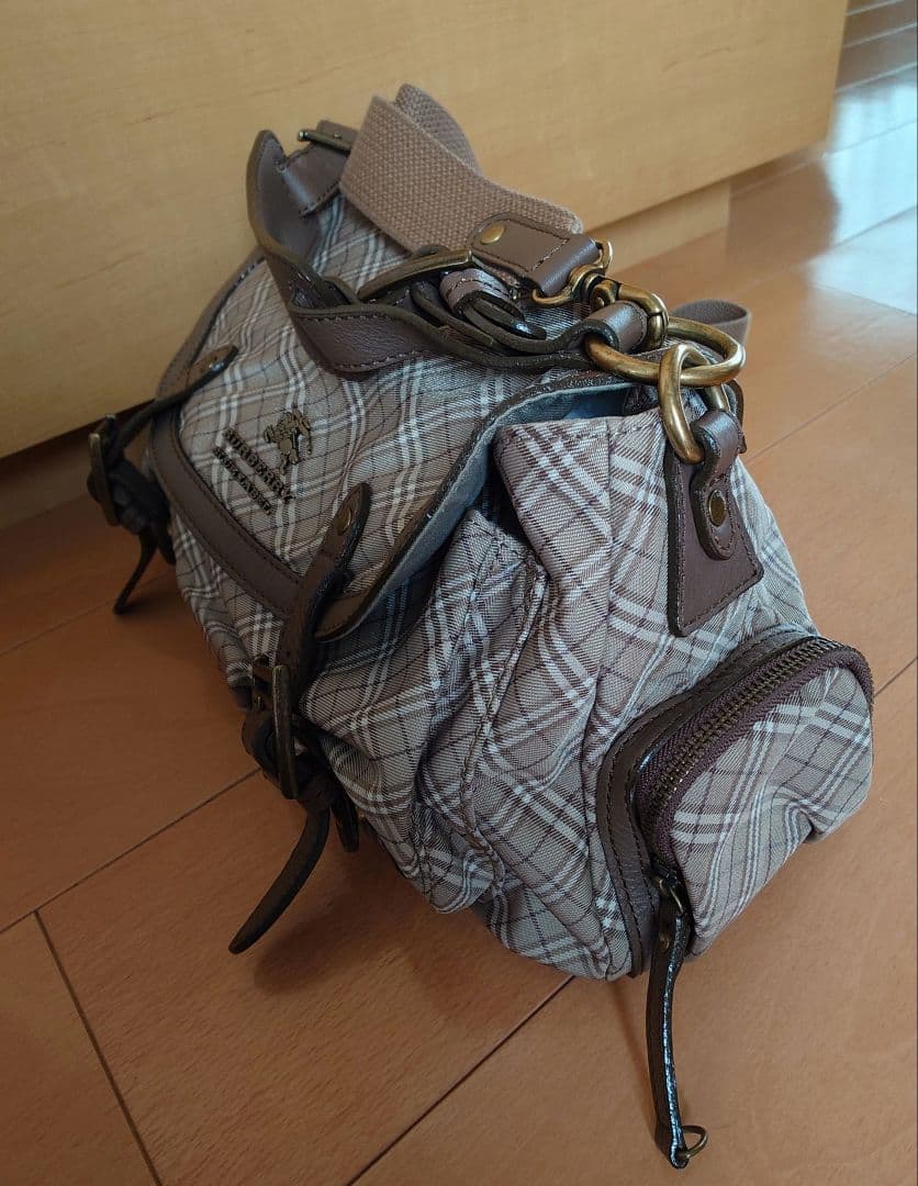 バーバリーブルーレーベル　2ウエイ ショルダーバッグ