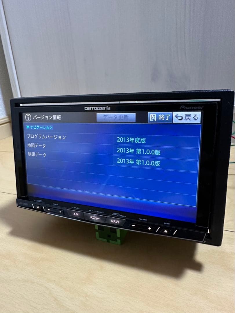 カロッツェリア　サイバーナビ　AVIC-ZH0007 2013