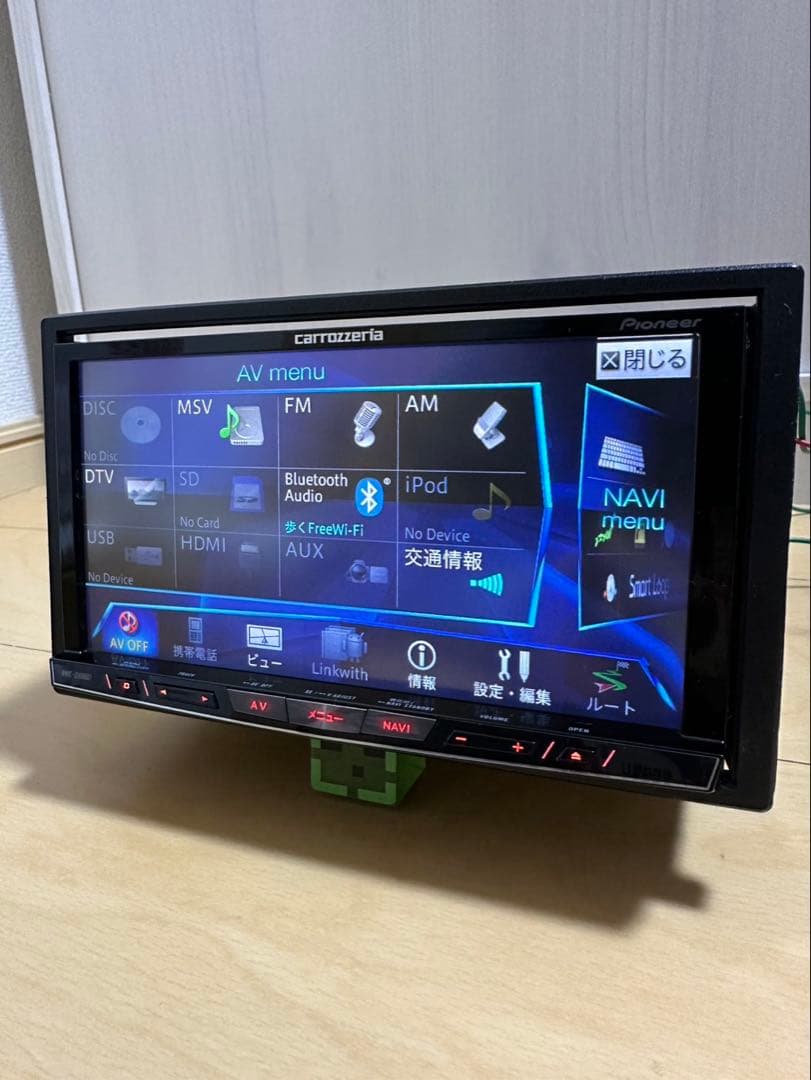 カロッツェリア　サイバーナビ　AVIC-ZH0007 2013