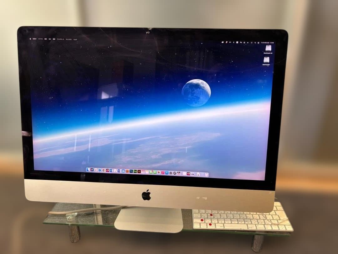 P*U様 Apple iMac 27インチ キーボード付・24GB　傷あり