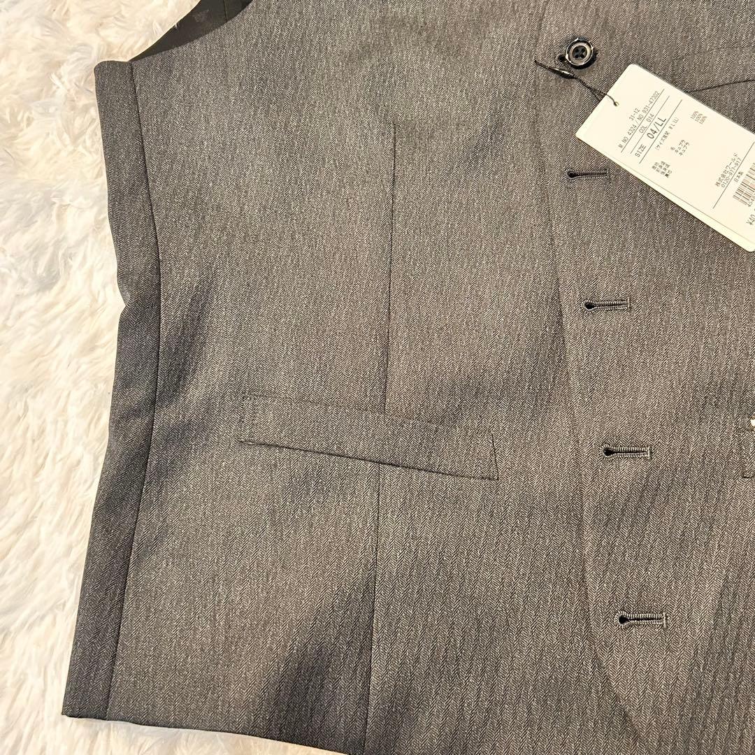 新品タグ付き✨️ タケオキクチ ベスト ジレ 04/LL グレー