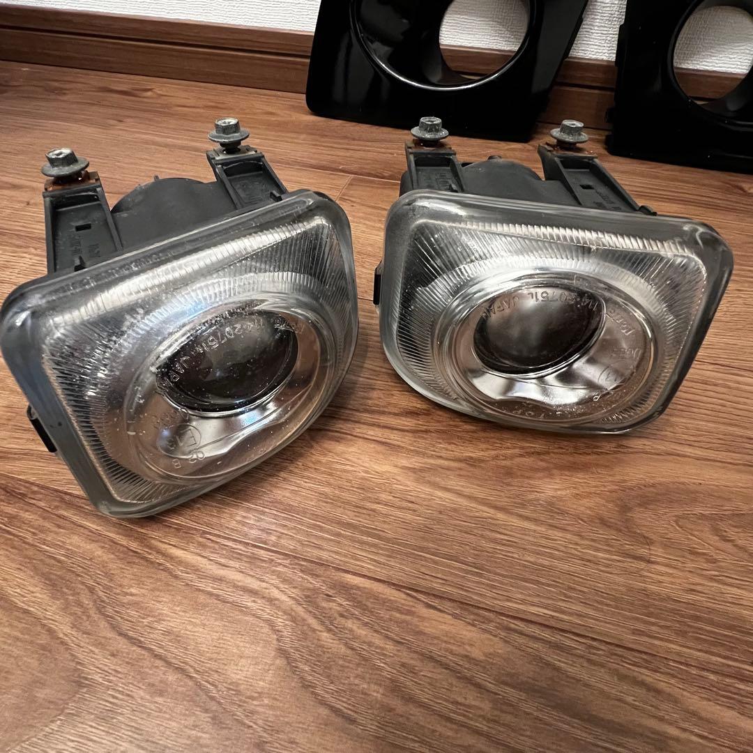 GDB 後期 純正フォグランプ フォグカバー 黒