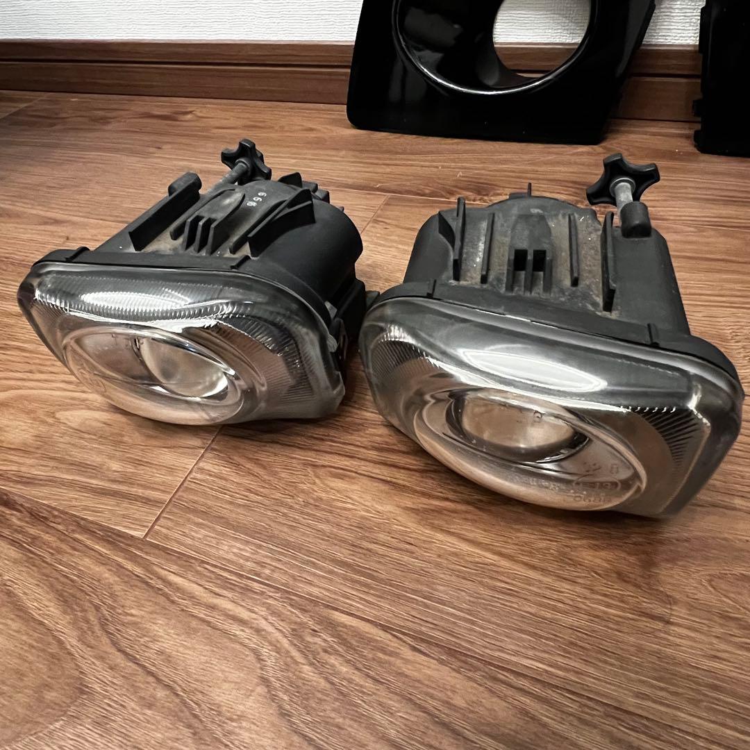 GDB 後期 純正フォグランプ フォグカバー 黒