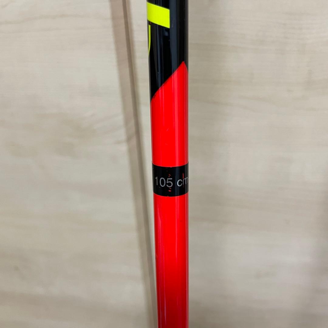 LEKI スキー用ストック 105cm #redisthecolor