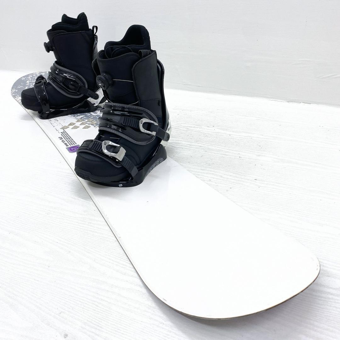 earth アース メンズ スノーボード スノボーセット 162cm 28.5