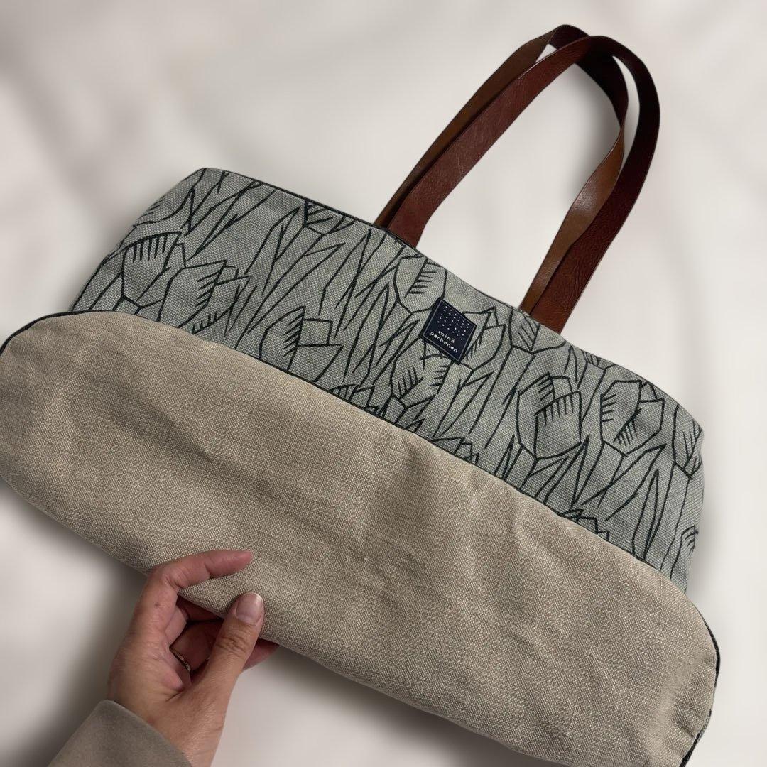 minä perhonen チューリップ柄 トートバッグ 美品