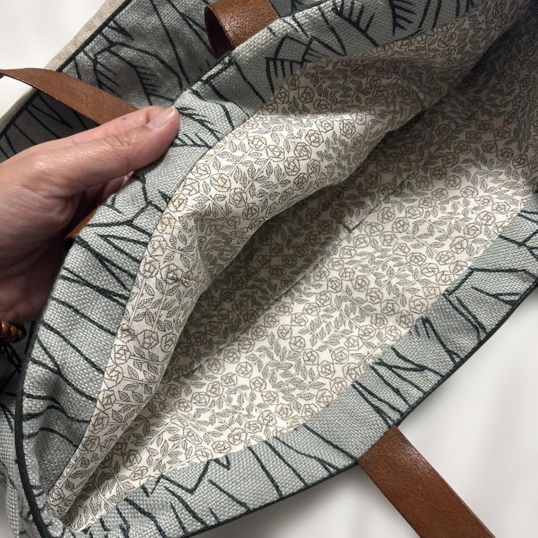 minä perhonen チューリップ柄 トートバッグ 美品