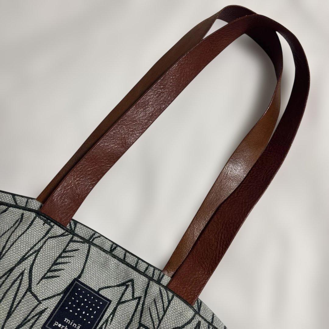 minä perhonen チューリップ柄 トートバッグ 美品