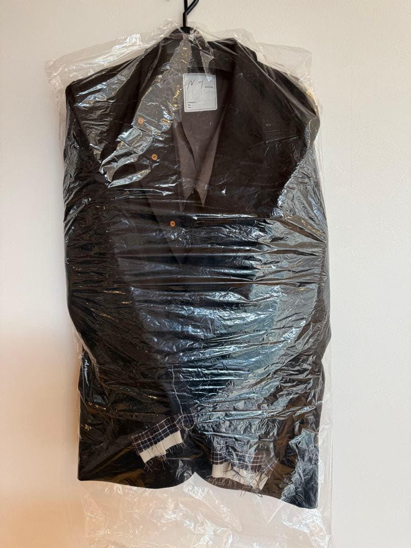 ジャケット・アウター ANCELLM LAYERED TAILORED JACKET(BLACK)