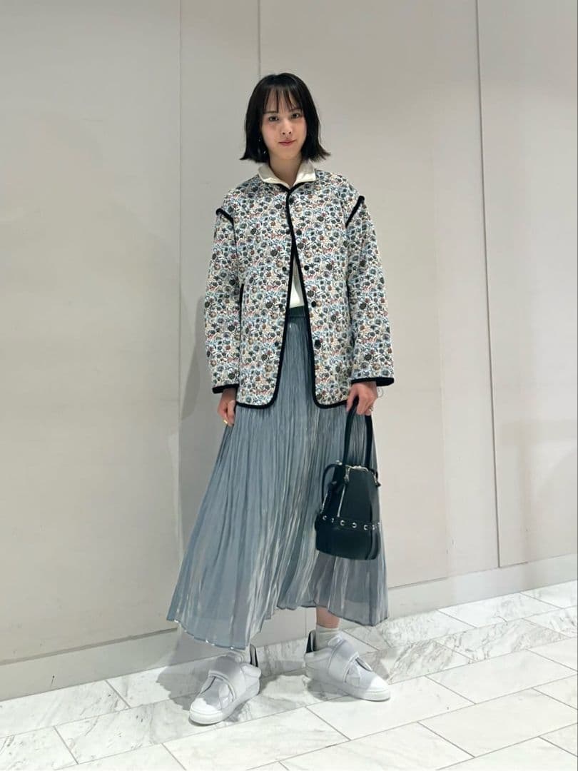 新品【MACPHEE】フローラルゴブラン ノーカラージャケット