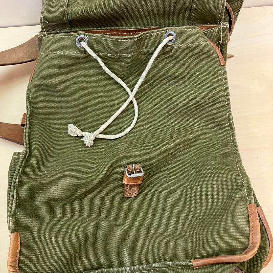 【EUROミリタリー】VINTAGEルーマニアマウンテンバッグ