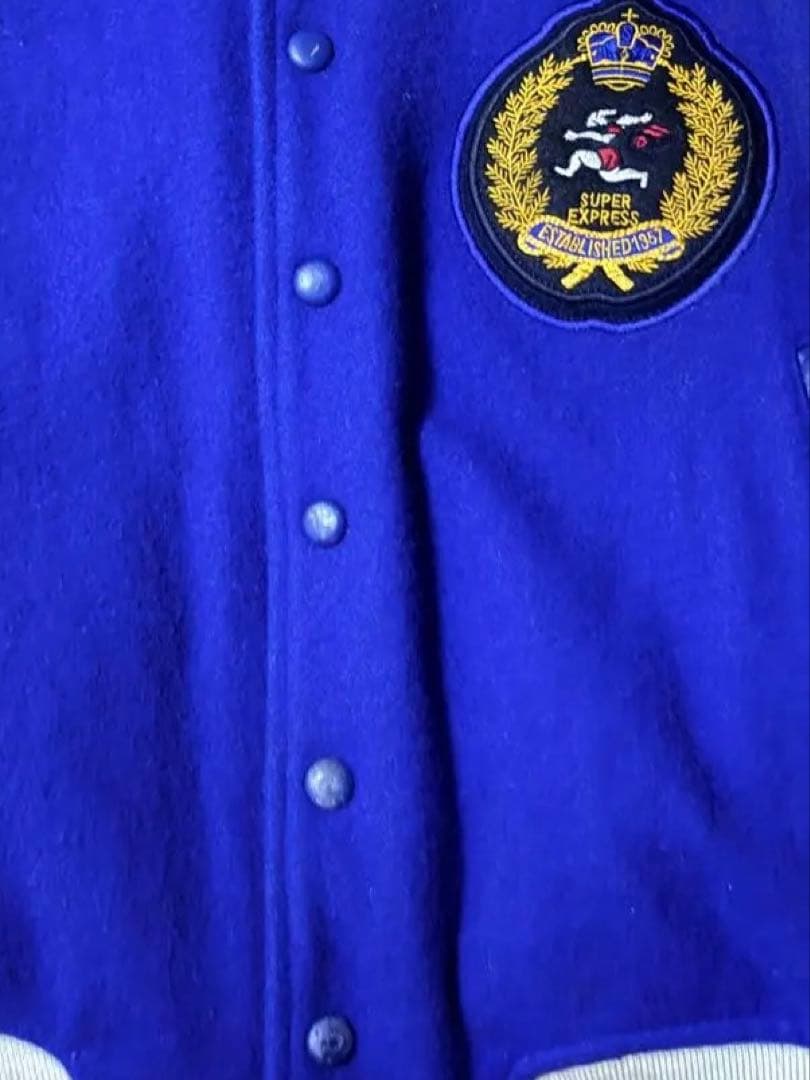 SAGAWA 佐川急便 青 テージスタジャン