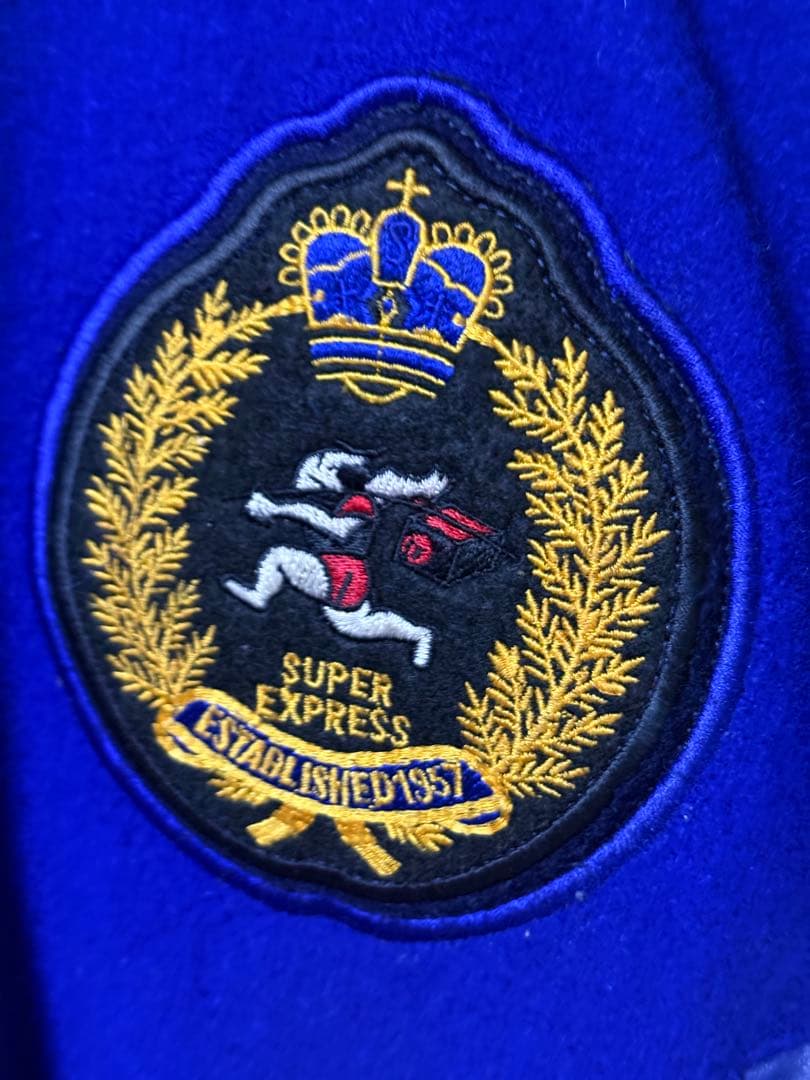 SAGAWA 佐川急便 青 テージスタジャン