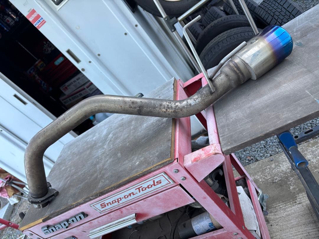 年末特別セール！！フィアット500ツインエア用ステンレスマフラー