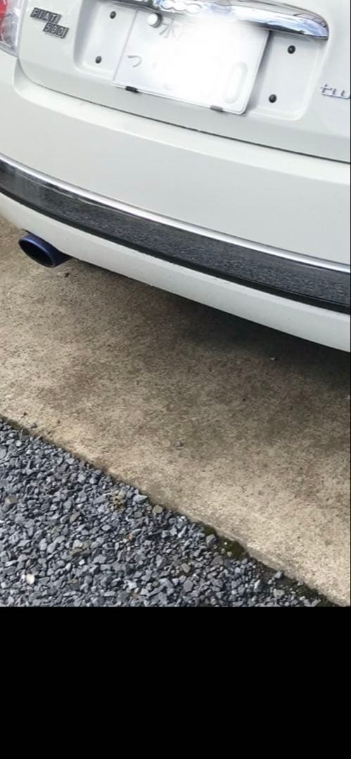 年末特別セール！！フィアット500ツインエア用ステンレスマフラー