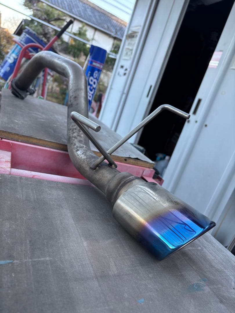 年末特別セール！！フィアット500ツインエア用ステンレスマフラー