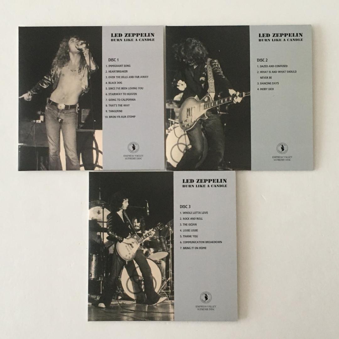 レッド・ツェッペリン 3CD 12インチLPジャケット仕様2