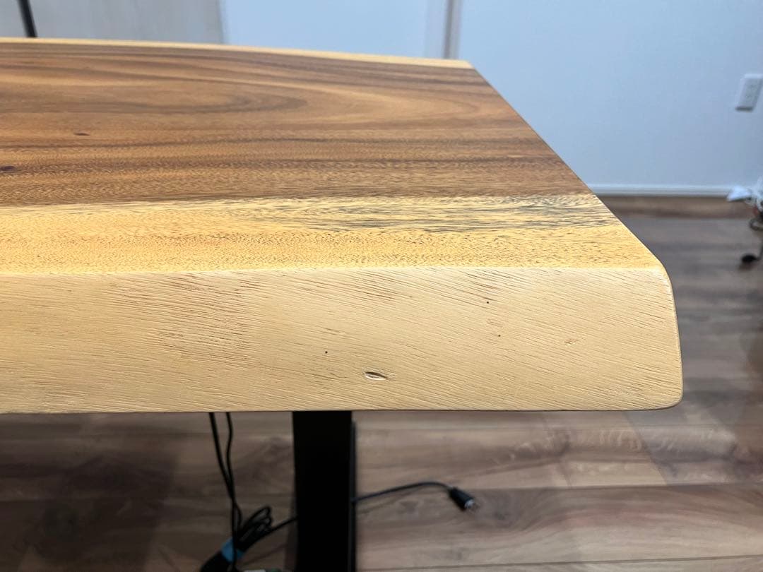 た*い様 モンキーポッド一枚板 PCデスク、ダイニングテーブル用