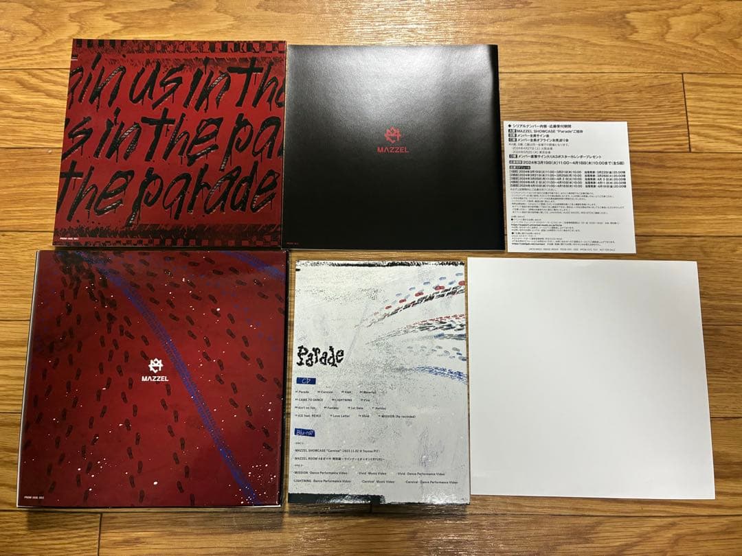MAZZEL Parade MUZEUM盤 CD + 2 Blu-ray