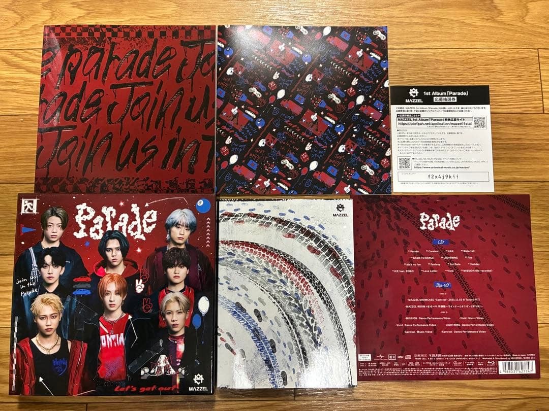 MAZZEL Parade MUZEUM盤 CD + 2 Blu-ray