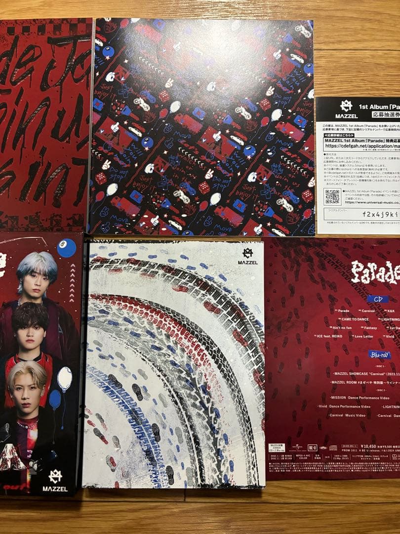 MAZZEL Parade MUZEUM盤 CD + 2 Blu-ray