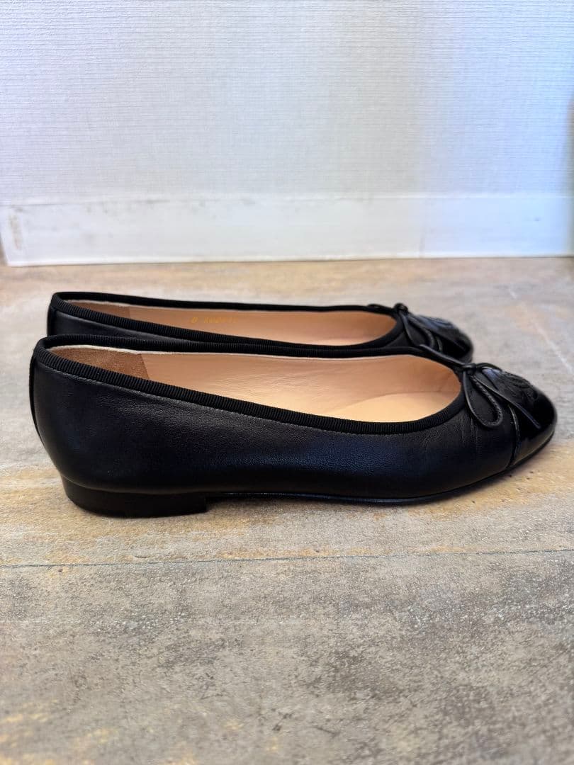 限定お値下げ☆CHANEL ブラック バレリーナ