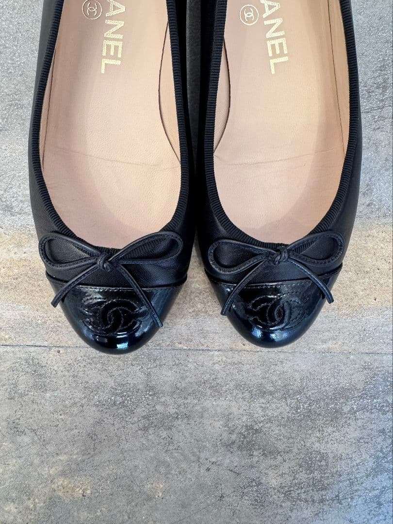 限定お値下げ☆CHANEL ブラック バレリーナ