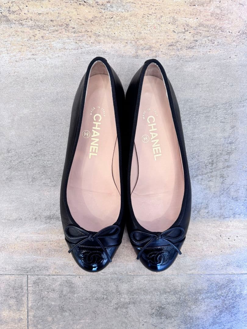 限定お値下げ☆CHANEL ブラック バレリーナ