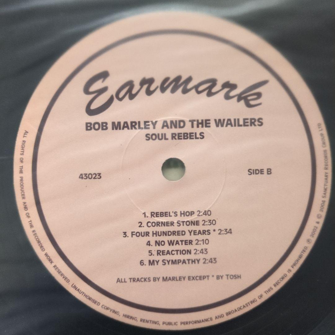 洋楽 BOB MARLEY and The WAILERS SOUL REBELS