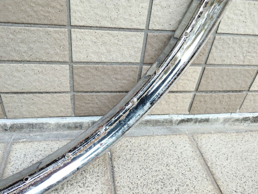 稀少新品 昭和30年代 BEリム 26 1 3/4？柳原 運搬車32穴サビ多数