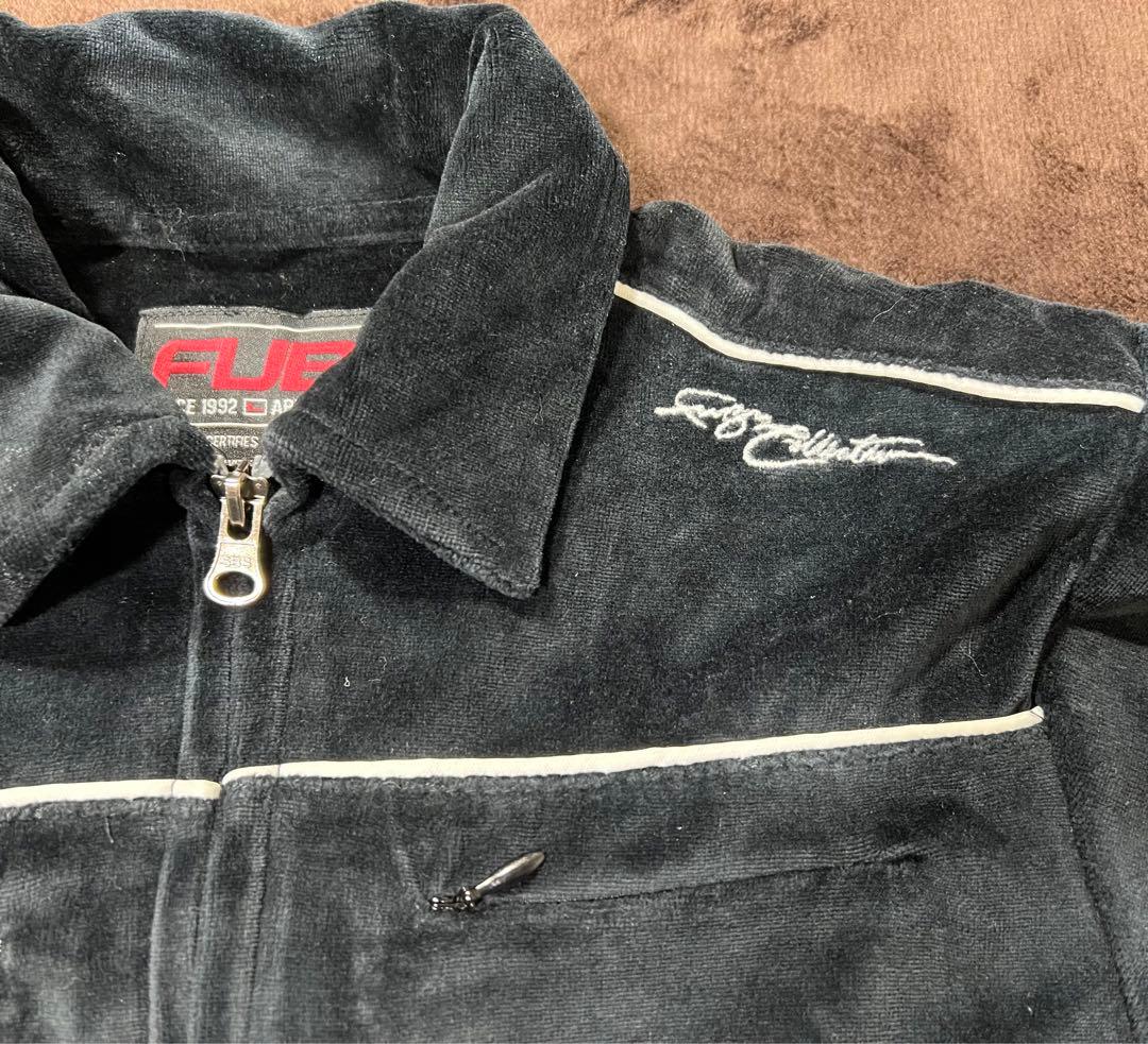 新品⭐️FUBU ベロア風　ジャケット&パンツ　4T約110cm★kfu56