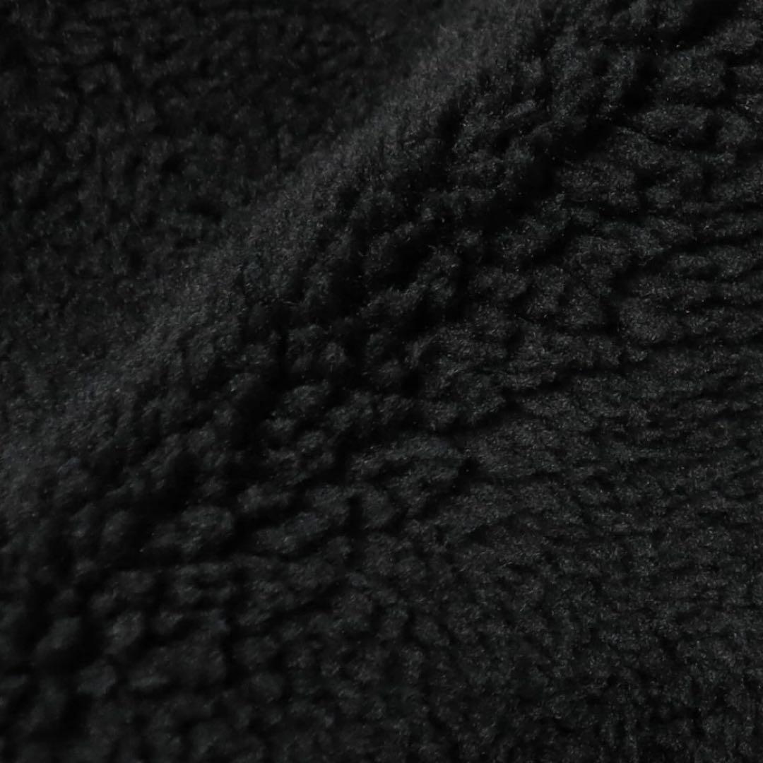 HERNO ヘルノ　テディベア　エコファーコート　ブラック　46