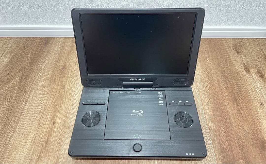 GREEN HOUSE ブルーレイプレーヤー GH-PBD11AC-BK